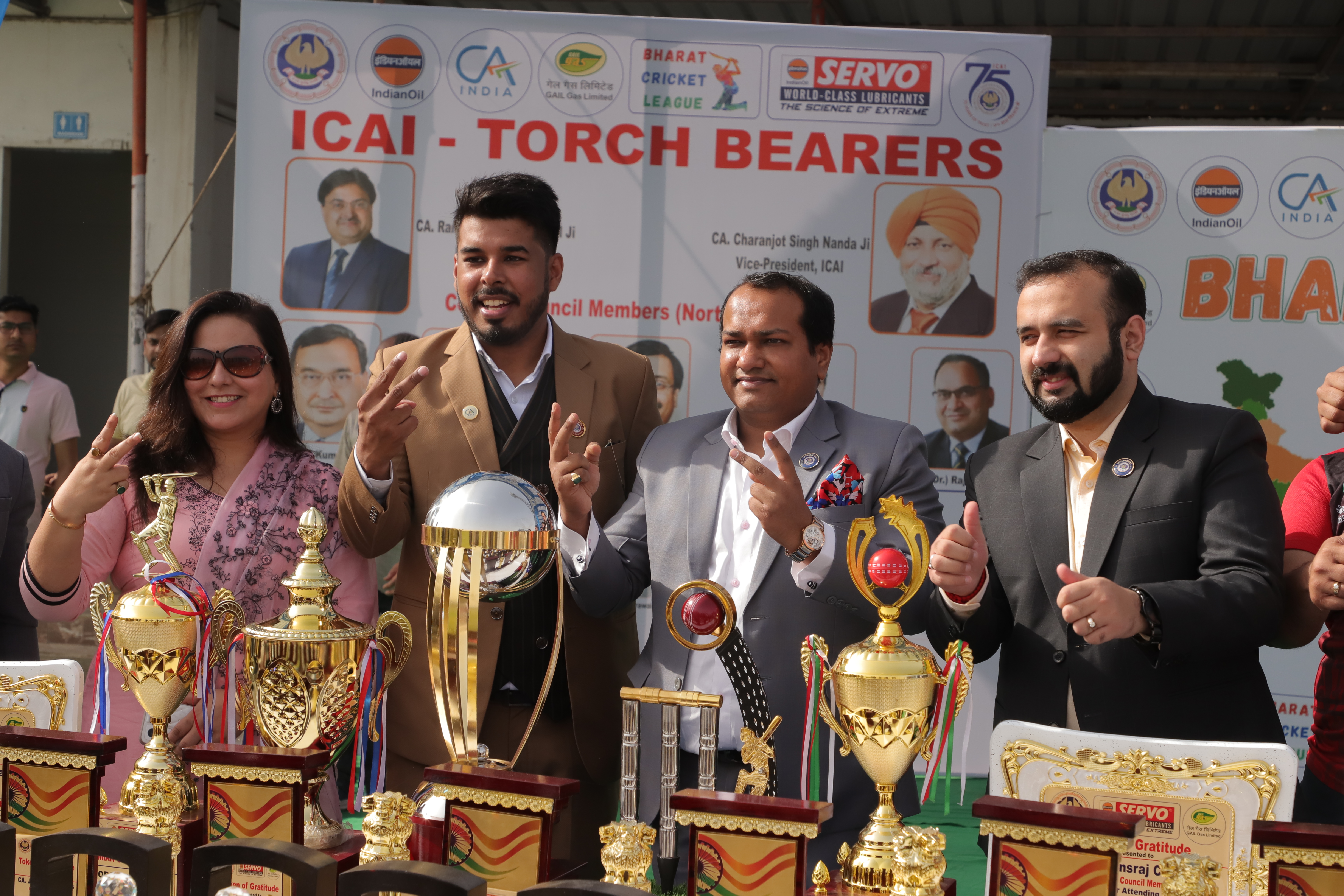 With NIRC Chairperson, Vice-Chairperson, Secretary (2024-25) of ICAI