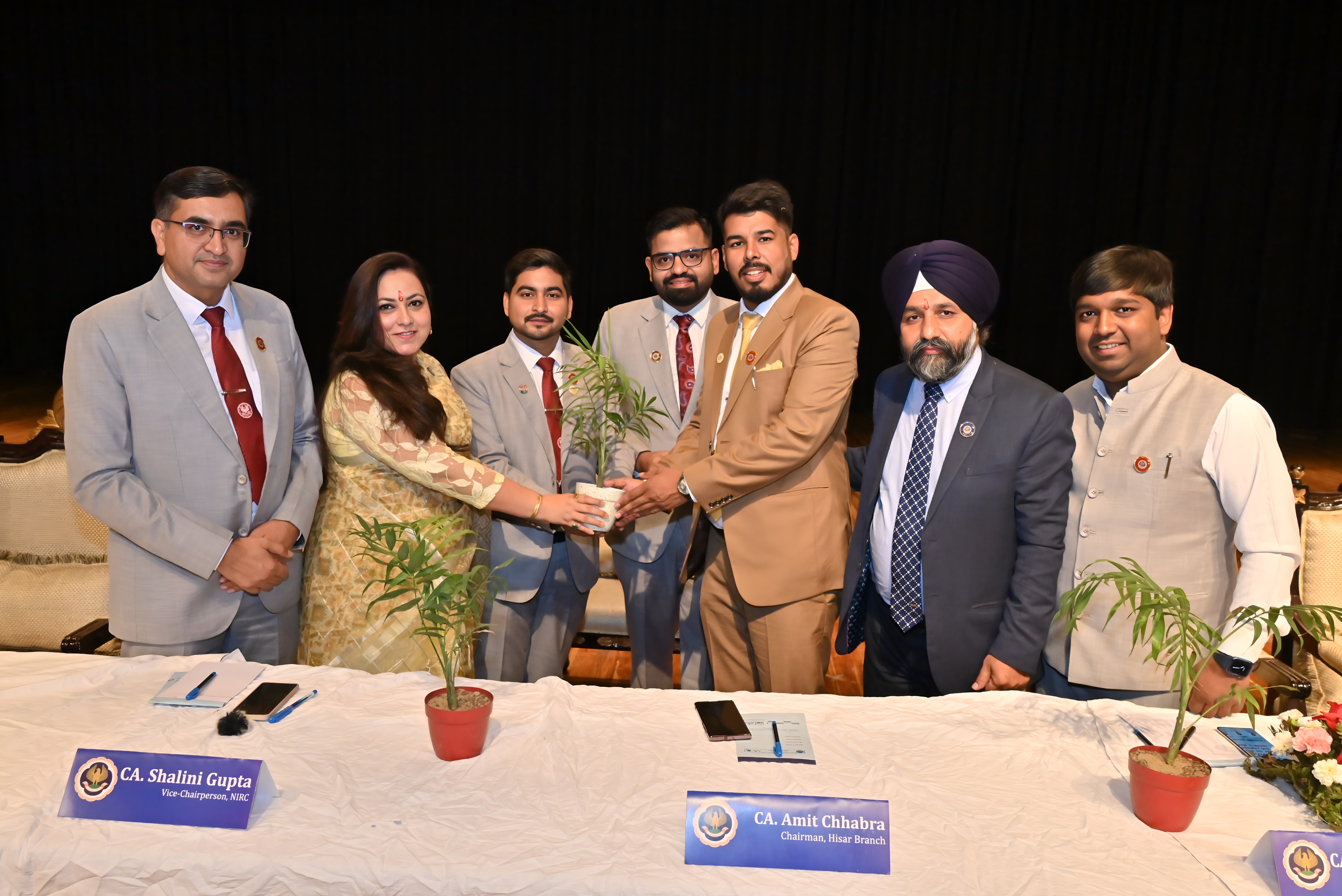 Hisar Branch Welcoming CA Hitesh Dhull