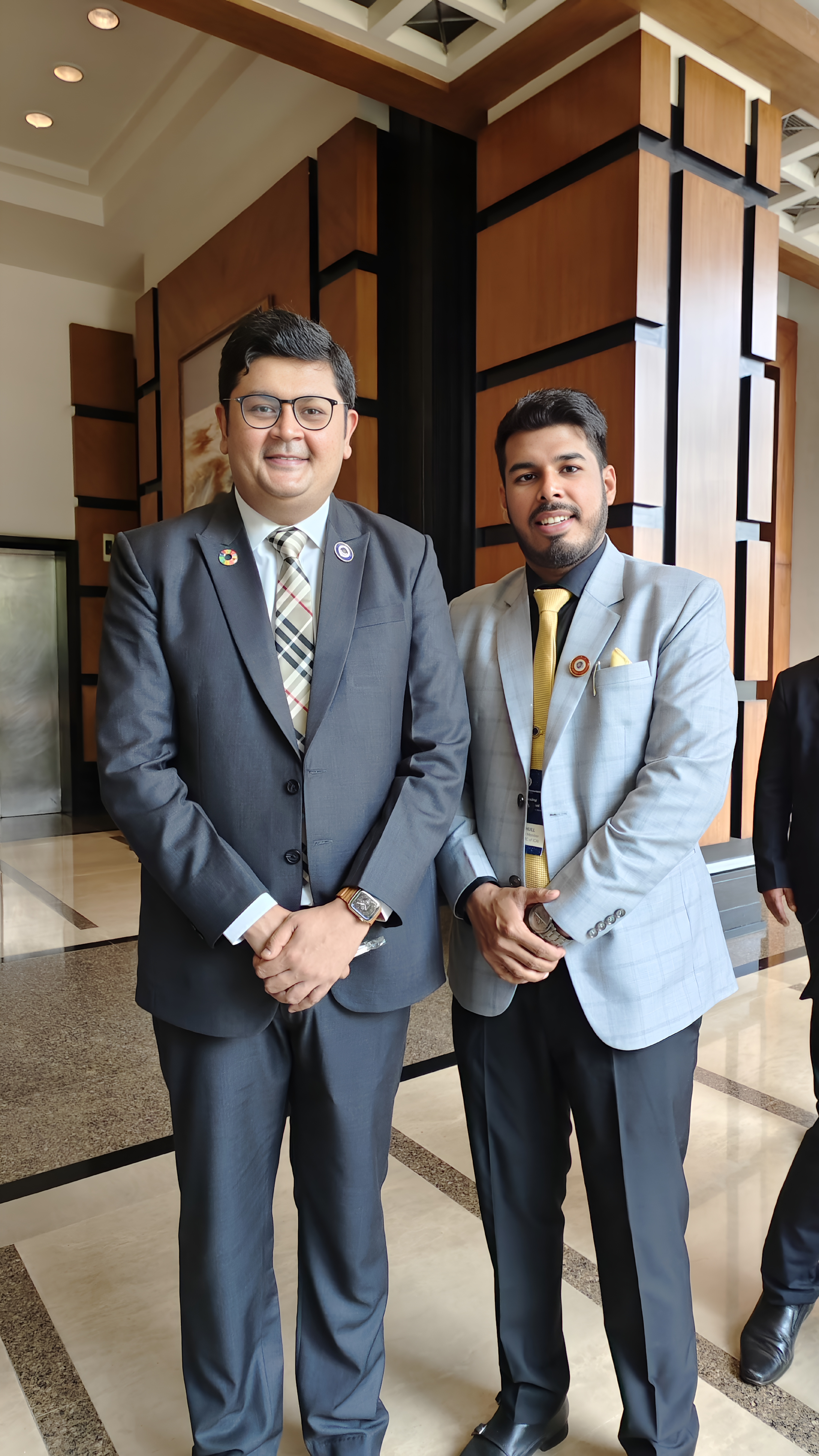 with CA. Ranjeet Kumar Agarwal, President ICAI (2024-25)