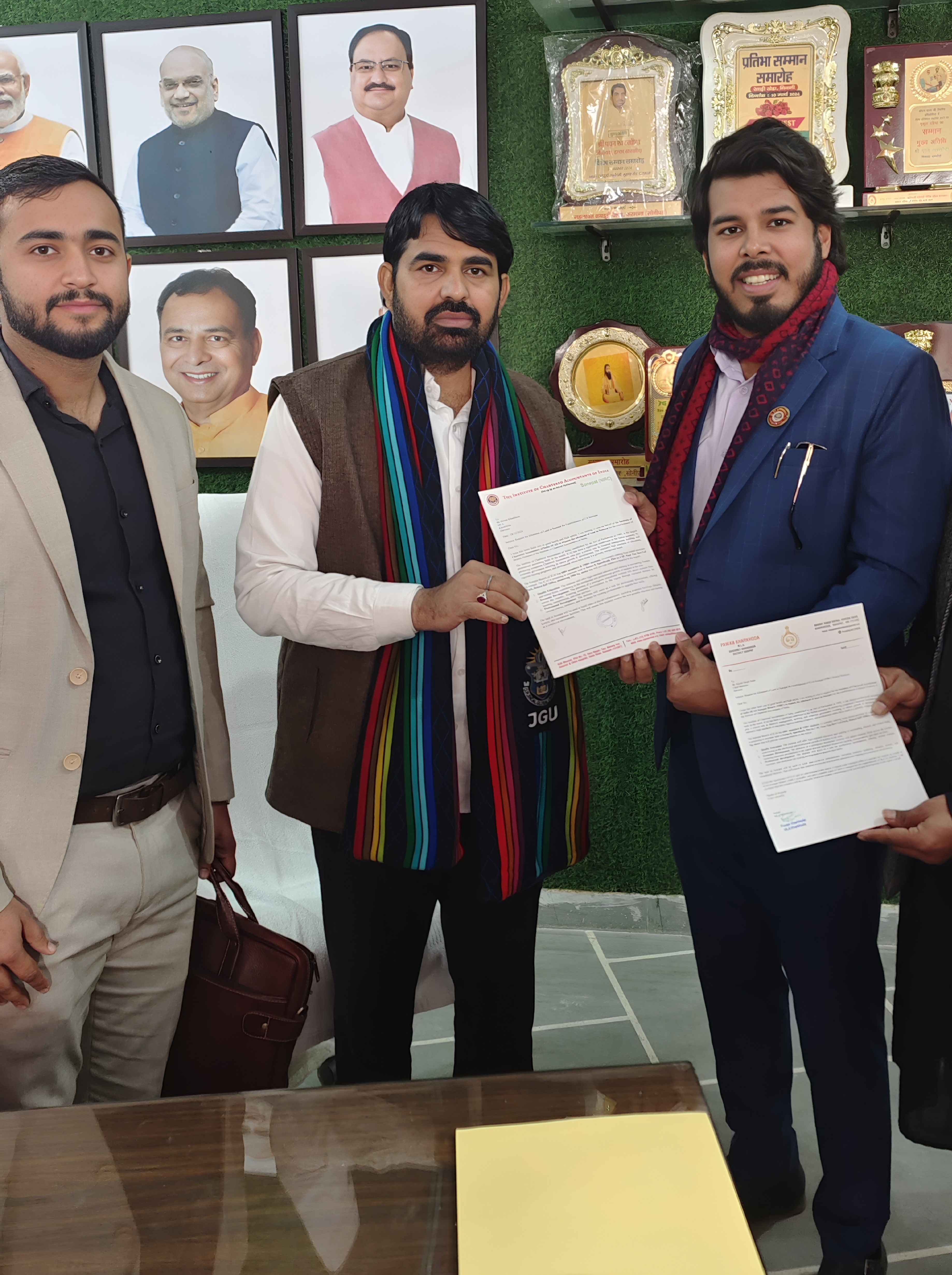 With Sh. Pawan Kharkhoda, MLA Kharkhoda