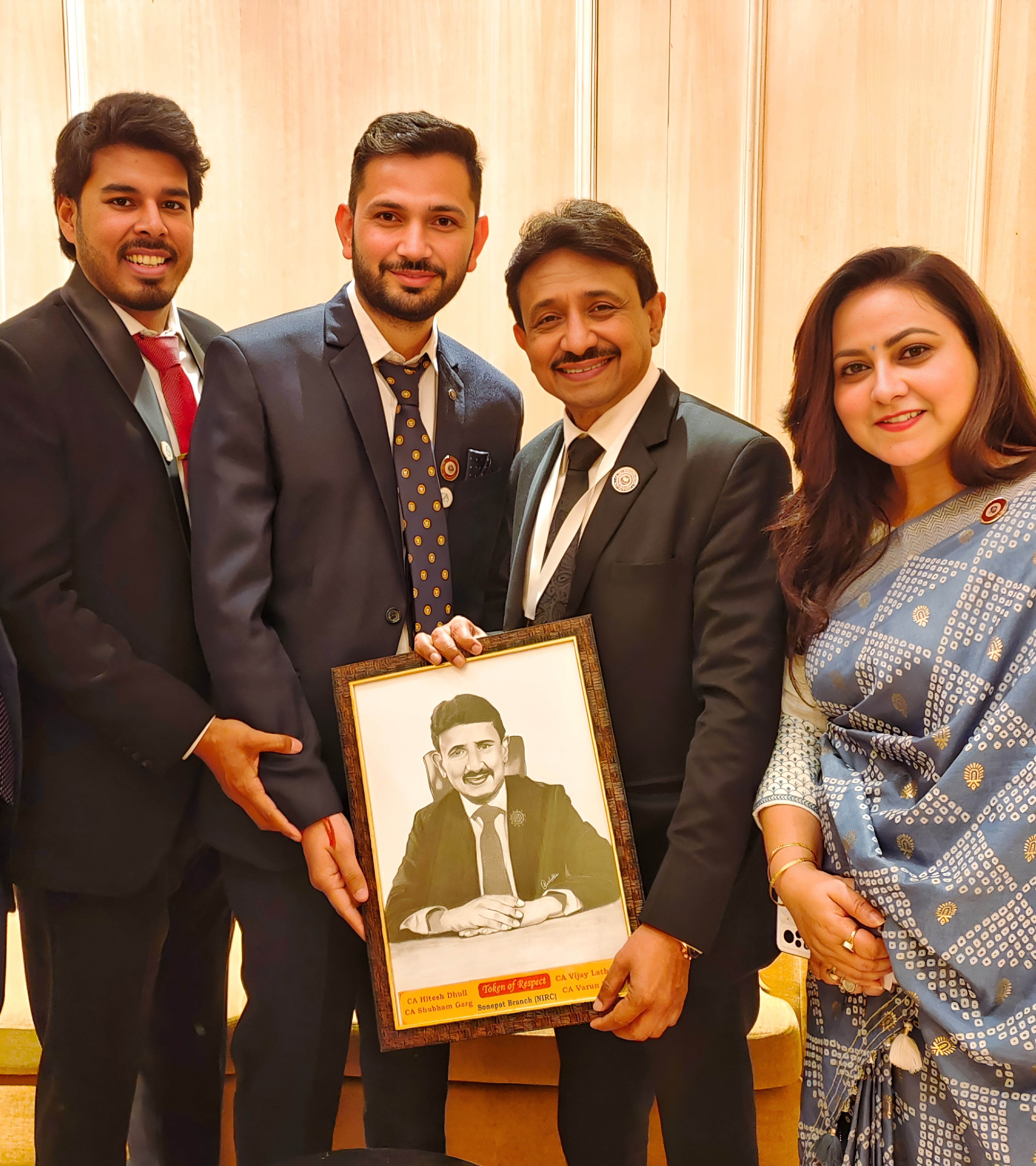 With CA. (Dr.) Debashis Mitra, President ICAI (2022-23)