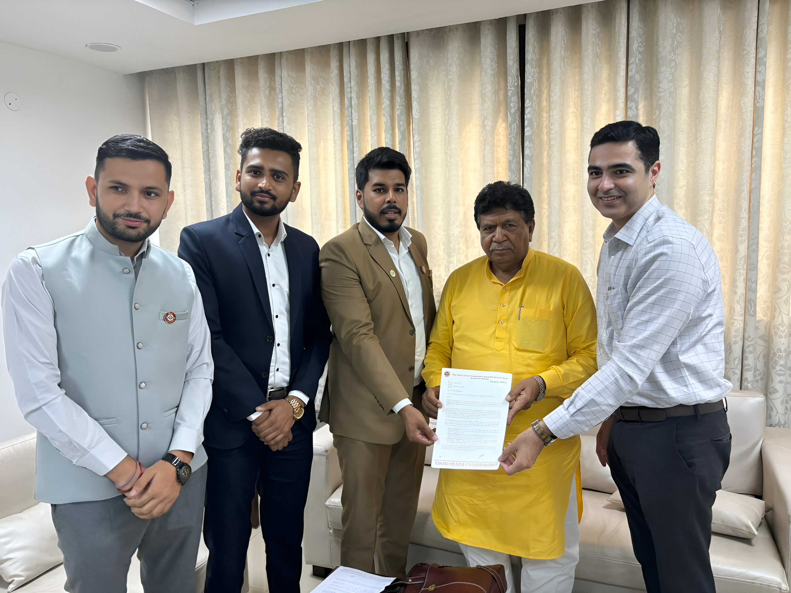 With Sh. Gian Chand Gupta, Haryana Vidhan Sabha Speaker (2019-24)